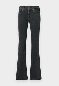 NEW LUZ PANTS - Vaqueros bootcut - dark grey