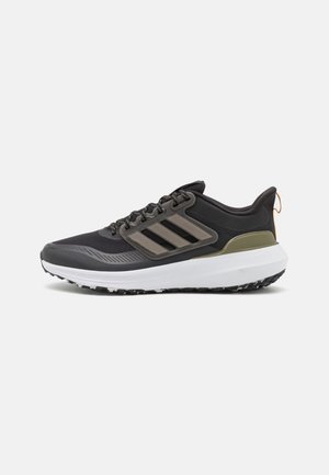 adidas Performance ULTRABOUNCE BOUNCE - Zapatillas de trail running - core black/footwear white/preloved yellow