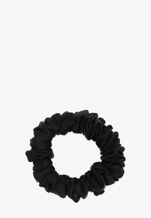 PREMIUM SILK SCRUNCHIE 100% SILK + ION - Accessoires cheveux - black