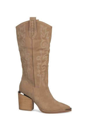 Botas de tacón - marrón claro