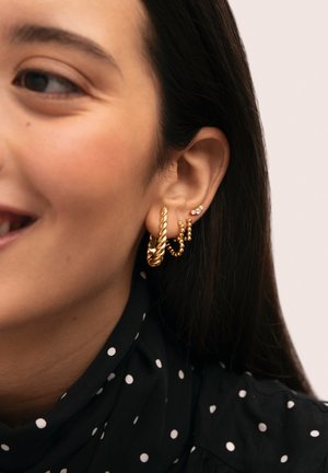 Singularu CORA DOTS - Naušnice - gold-coloured