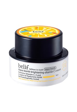 AQUA BOMB BRIGHTENING VITAMIN C CREAM MINI - Face cream - transparent