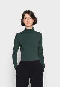 Samsøe Samsøe ESTER  - Camisola de manga comprida - darkest spruce