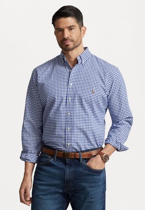 LONG SLEEVE SPORT SHIRT - Chemise - blue/white