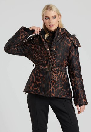 SKI PADDED - Snowboard jacket - leopard