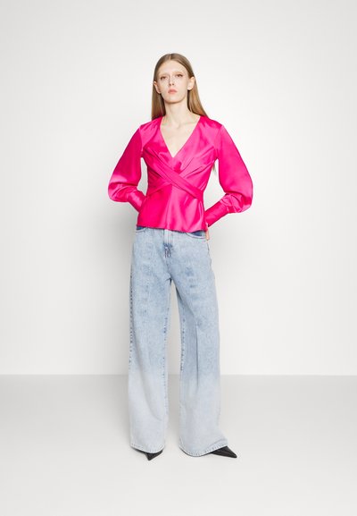 STAUD MADISON  - Μπλούζα με μακριά μανίκια - shocking pink