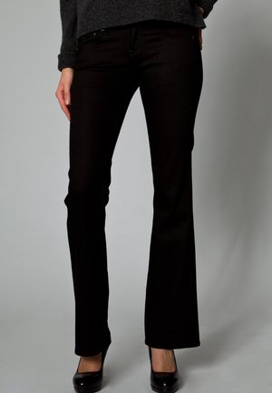 Bootcut-farkut - black