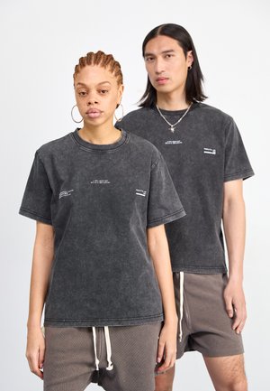 SCRIPT UNISEX - T-shirt imprimé - black