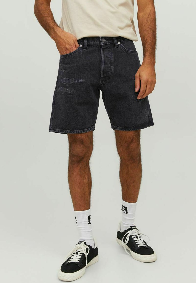 Jack & Jones Jeans Shorts black/schwarz Zalando.at