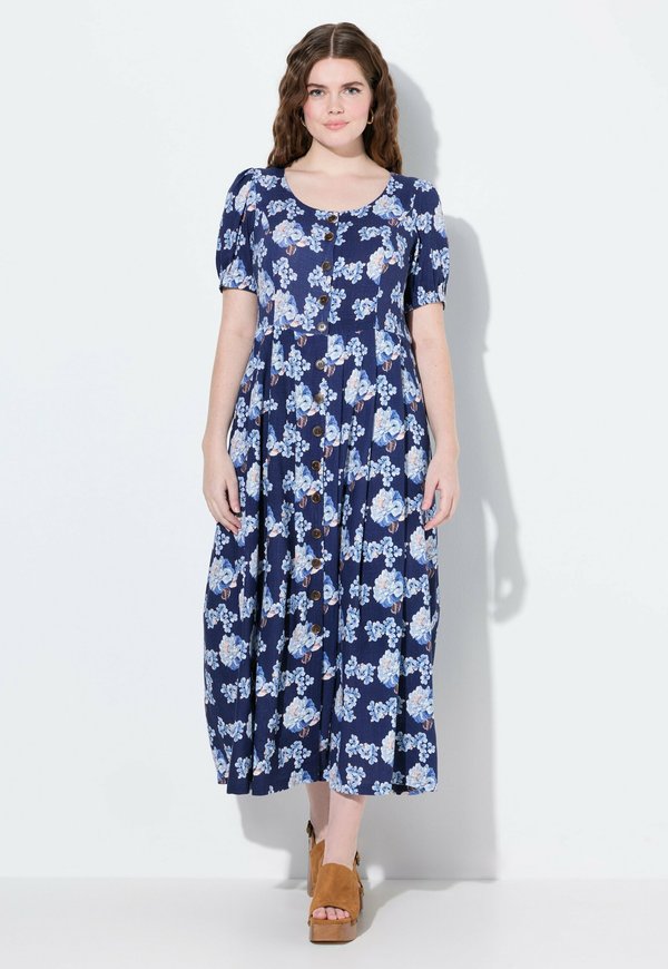 FLORAL - Maxikleid - marine