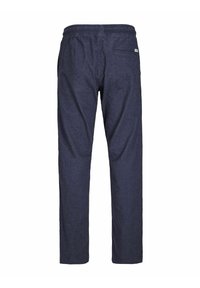 JPSTKANE JJHERRINGBONE - Kelnės - navy blazer