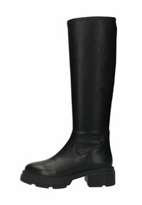 Manfield MIT HOHEM SCHAF - Stivali con plateau - schwarz