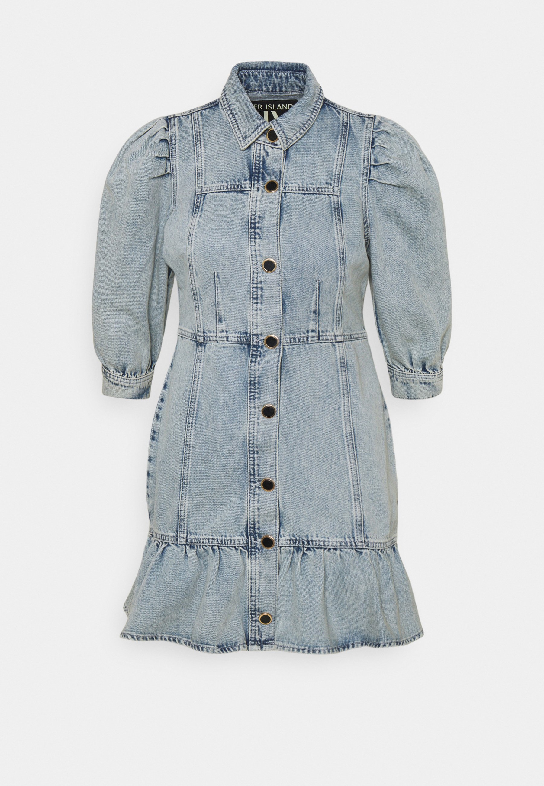 River Island Denim dress - denim light 