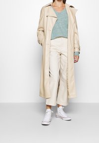 JDY Strickpullover - mottled green