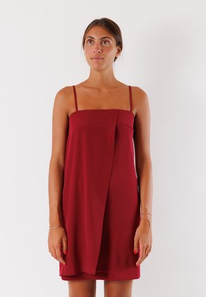 Vestito casual - bordeaux