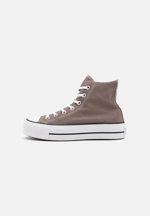 Converse CHUCK TAYLOR ALL STAR LIFT PLATFORM - Sneakers hoog - pure pumice/white/black