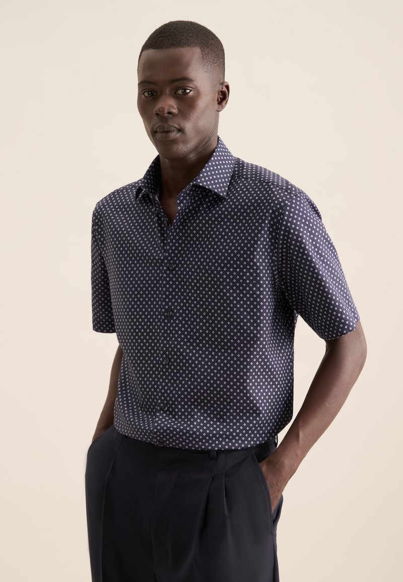 Seidensticker REGULAR - Camicia - dark blue
