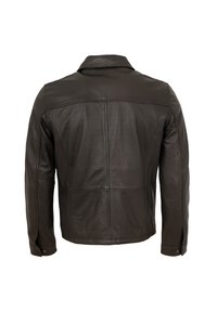 Lederjacken24 LEON - Lederjacke - choco