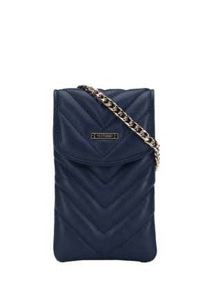 MINI QUILTED CHAIN STRAP  - Schoudertas - dark blue