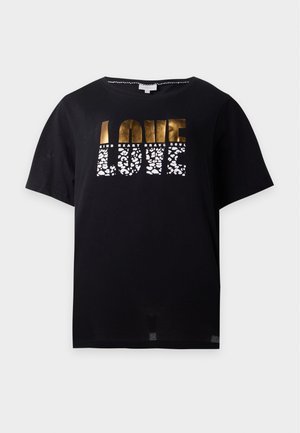 ONLY Carmakoma, CARKITA TEE - Μπλουζάκι με στάμπα - black