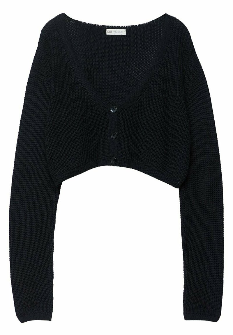 Stradivarius Vest zwart Stradivarius Vest zwart