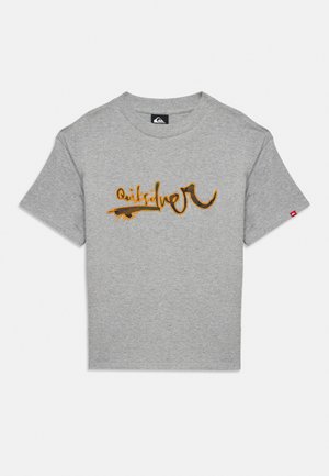 Quiksilver, VORTEX  - Тениска с щампа - light grey heather