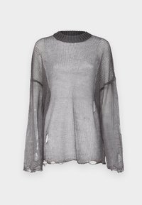 FEVER HEAT - Strickpullover - grey/white