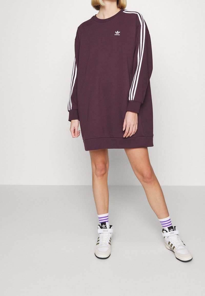 open lace back dress Adidas IVY PARK HOODED CUTOUT DRESS  DTLR