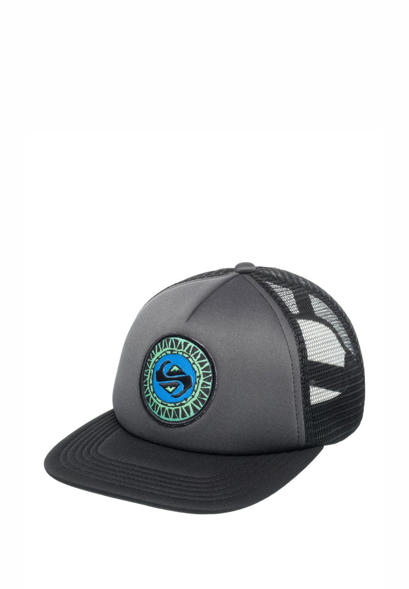 Quiksilver SLAB SCRATCH-TRUCKER - Pet - dark grey