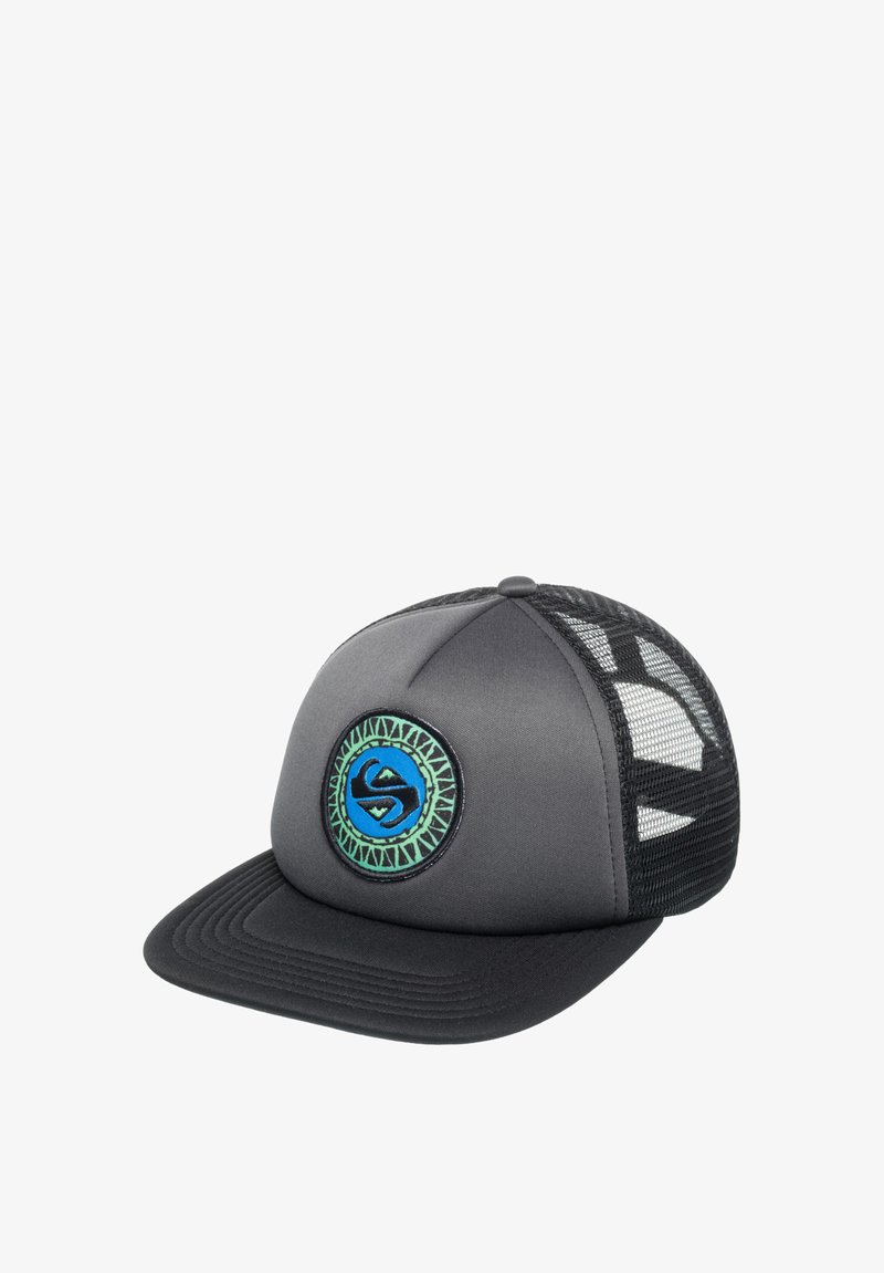 Quiksilver SLAB SCRATCH-TRUCKER - Pet - dark grey