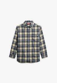 Non sélectionné, cream navy check