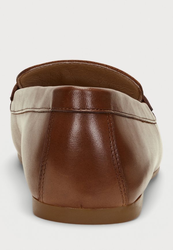 AVERI III BURNISHED LEATHER LOAFER - Slip-ons - deep saddle tan3