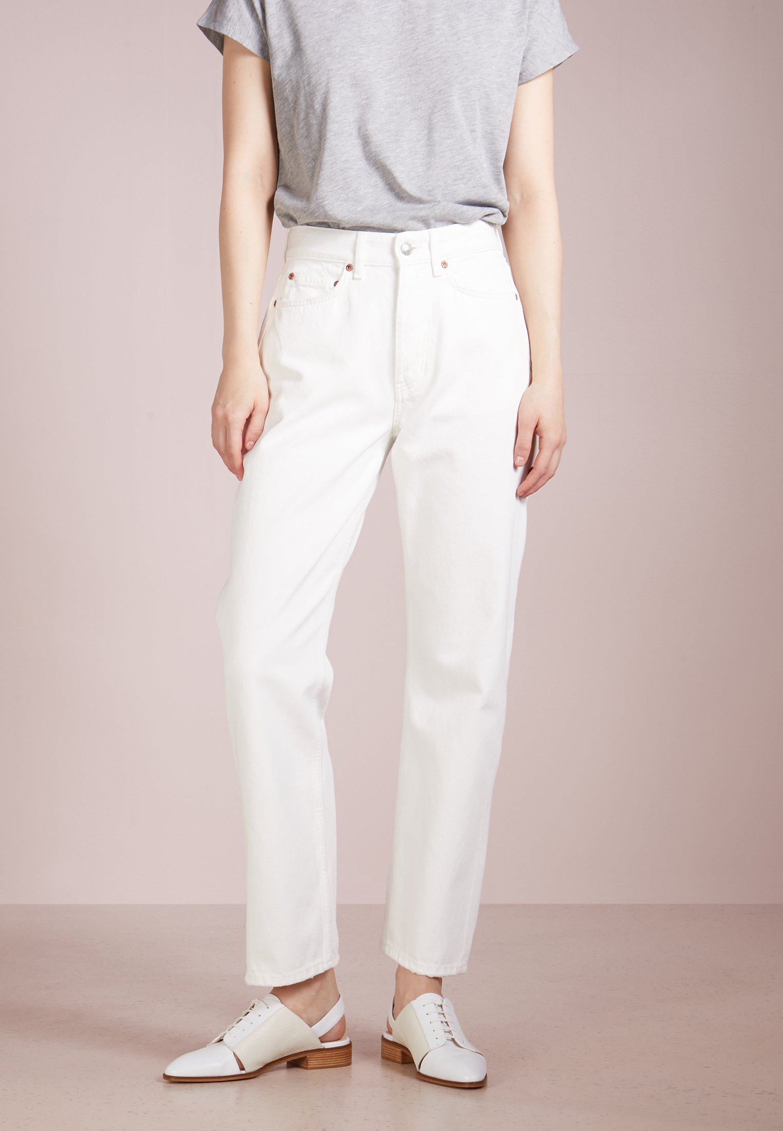 Won Hundred PEARL Jeans relaxed fit tinted white Hvite Won Hundred Salg | Sko Dame | Nye tilbud på Zalando
