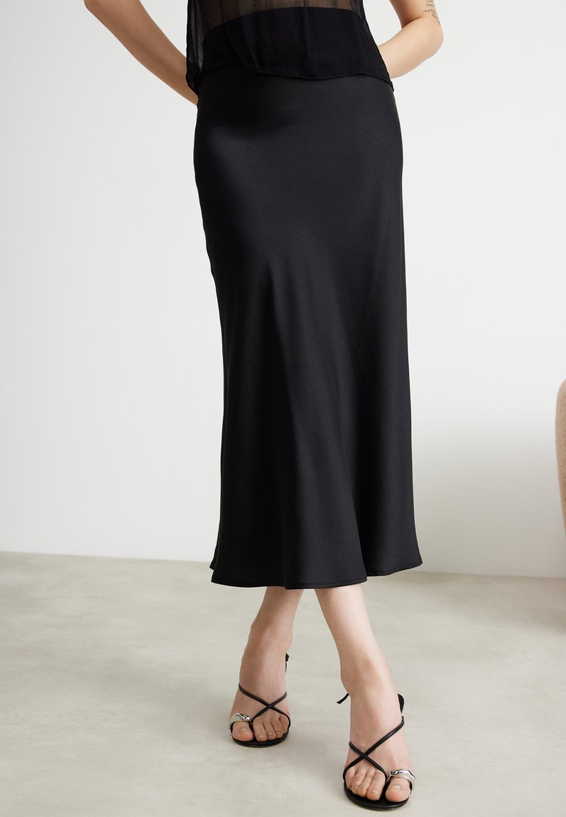 DRYKORN NEVIDA - Maxi skirt - black