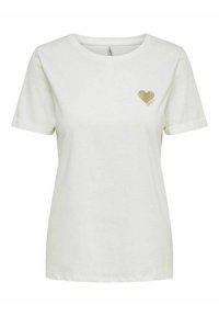 ONLKITA LIFE NOOS - T-shirt print - cloud dancer