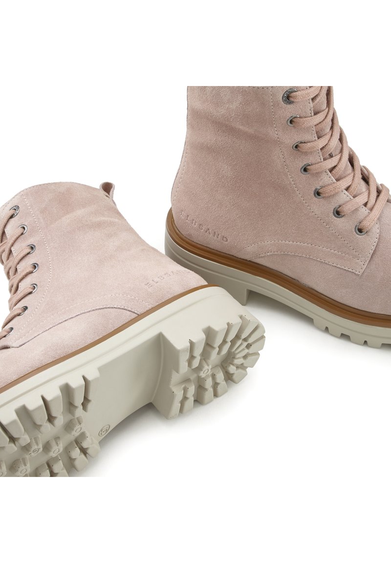 Damen Ankle Boots | Elbsand Schnürstiefelette rosé/rosa - BJ78998 Damen Ankle Boots | Elbsand Schnürstiefelette rosé/rosa - BJ78998