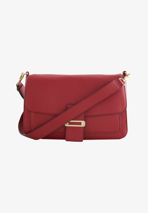 Next, LARGE HARDWARE HAND HELD BAG - Håndtasker - red