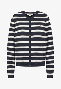 Geselecteerd, dark sapphire striped