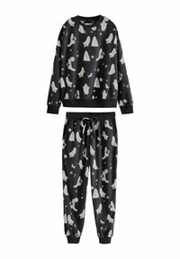 Next COSY LONG SLEEVE SET - Pidžaamakomplekt - charcoal grey ghosts