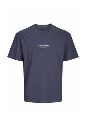 Jack & Jones Printed - T-shirts med print - nightshadow blue