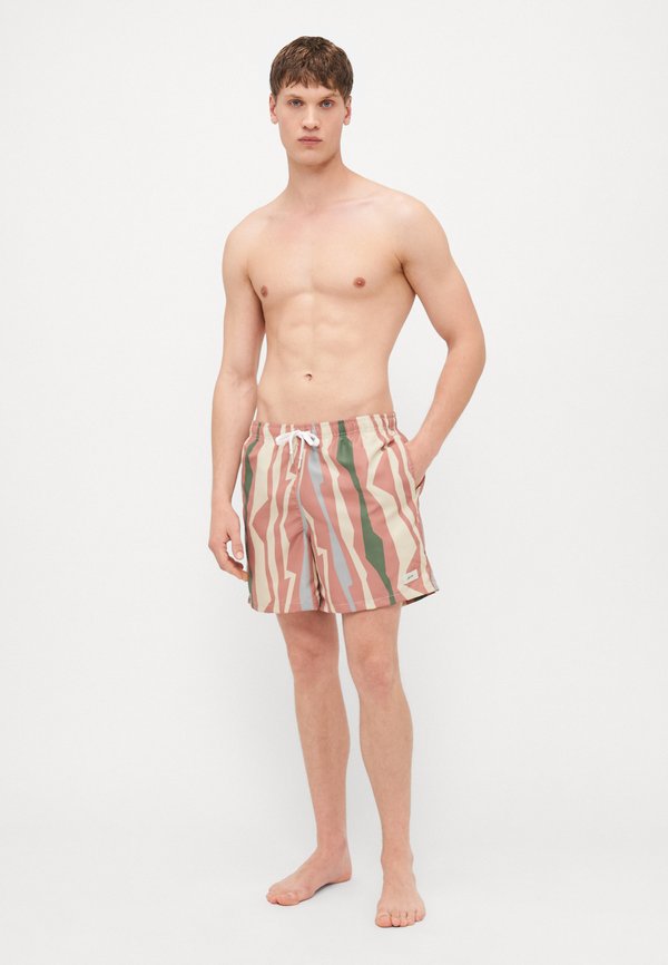 ORCHID COASTLINE  GEOMETRIC PRINTED SWIM TRUNKS - Swimming shorts2