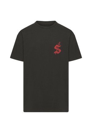Merchcode, 21 SAVAGE SWORD ICON OVERSIZE TEE - Trükipildiga T-särk - black