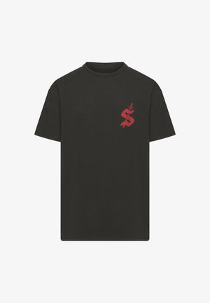 Merchcode, 21 SAVAGE SWORD ICON OVERSIZE TEE - T-Shirt print - black