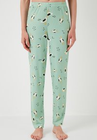 LELA REGULAR FIT SET - Pižamos komplektas - mint
