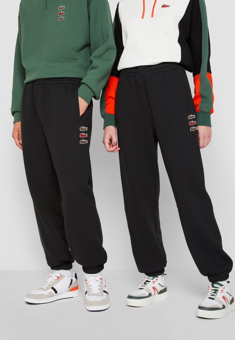 Lacoste EXCLUSIVE UNISEX - Tréningruha alsók - black