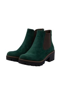 Rieker Bottines à plateau - vert