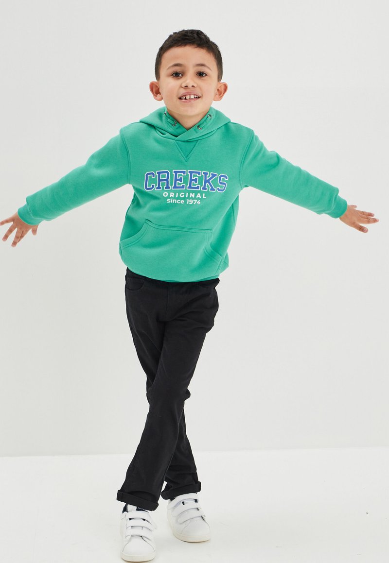 Creeks Jersey con capucha - green