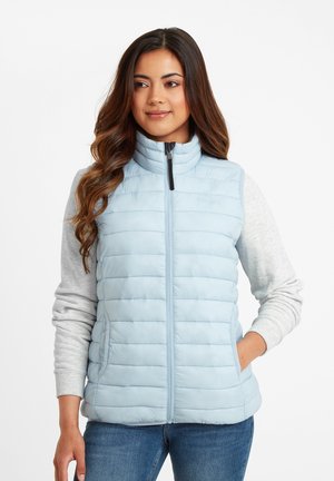 GIBSON - Waistcoat - ice blue