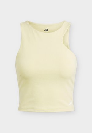 adidas Performance, ALL ME TANK - Débardeur - dual yellow