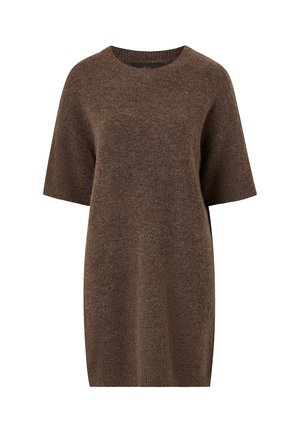 Ellos Collection, ELLOS COLLECTION - Gebreide jurk - brown